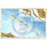 Heart of Abaco Chartlet: Man O'War Cay to Whale Cay (Navigation Chart 12"x 18")